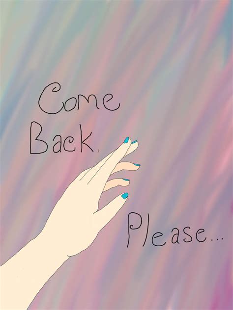 Come back, please...(colored) by NyumiMai on DeviantArt