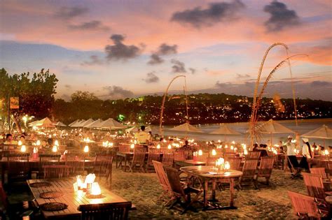 Jimbaran Seafood Cafes - Sunset and Seafood at Jimbaran Bay in Bali ...