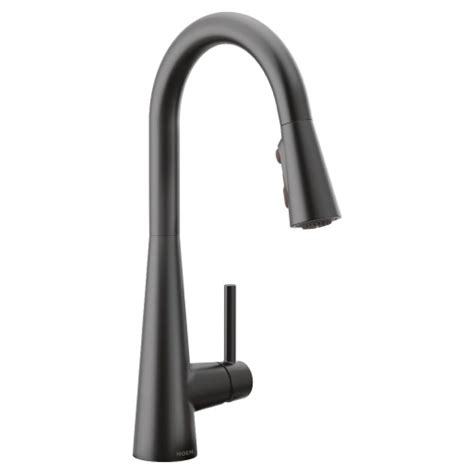 Moen Sleek Kitchen Faucet - Matte Black - Schillings