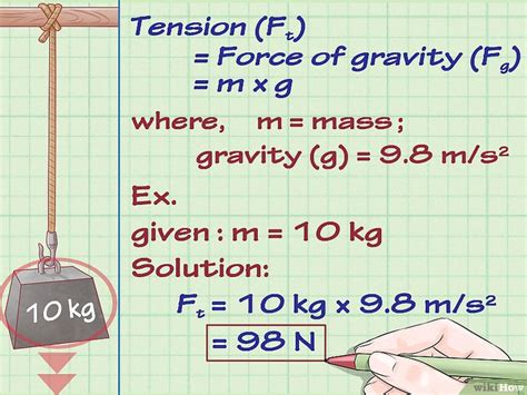 Comment calculer une tension en physique: 8 étapes