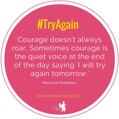 Motivational Monday: Try Again – Moms 'N Charge®