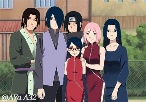 Uchiha Sasuke Family