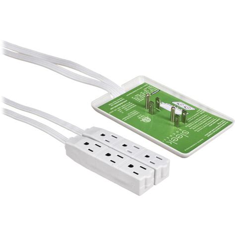 Sleek Socket Ultra-Thin Outlet Cover with Dual 8-2XDOWN-OVSZ-W