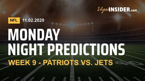 Monday Night Football Predictions: Week 9 - NFL Picks and Odds ...