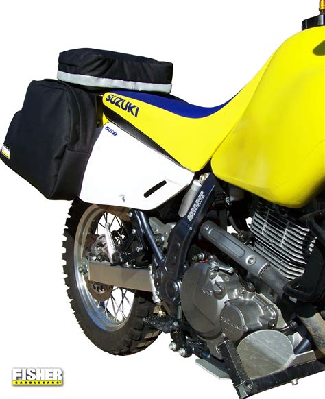 Fisher Saddlebags - Suzuki DR 650 Rack & Luggage