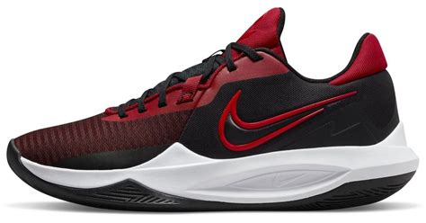 Nike Rubber Precision 6 Basketball Shoes in Red for Men | Lyst