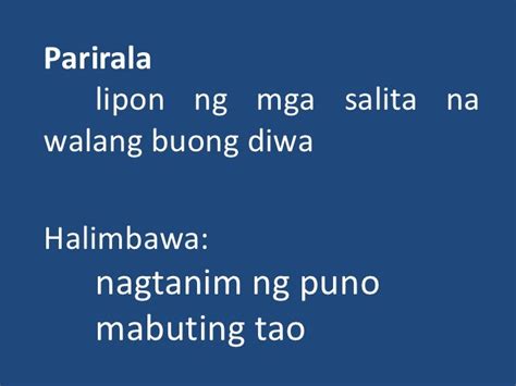 Ano Ang Ibig Sabihin Ng Parirala Sugnay At Pangungusap - upang saan