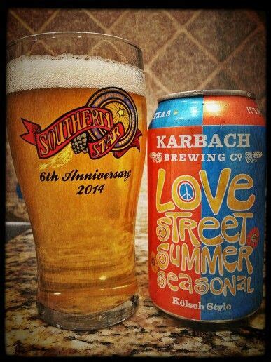 Karbach - Love Street Summer Seasonal Summer Beer, Beer Brewery, Texas ...