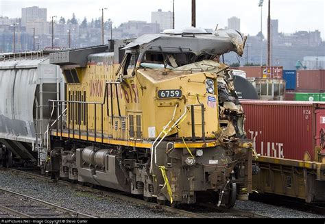 Up 6759 union pacific ge ac4400cw at tacoma washington by steve carter ...