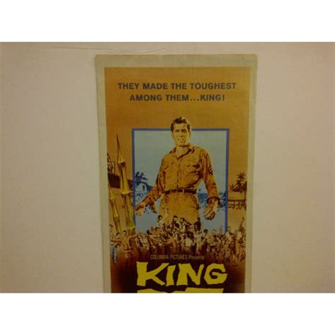 Vintage Movie Poster - "King Rat" - George Segal - 1965 | Chairish