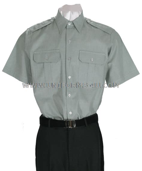 U.S. ARMY MALE ARMY GREEN SHORT-SLEEVED SHIRT