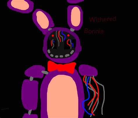 Withered Bonnie by cjuhnke on DeviantArt