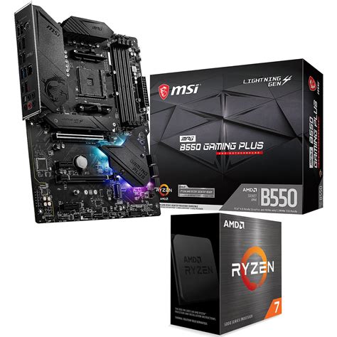 AMD Ryzen 7 5800X MSI MPG B550 GAMING PLUS PC Upgrade Bundle - Upgrade ...