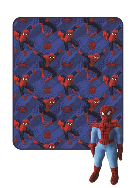 Spiderman Throw and Character Pillow Set | Walmart Canada