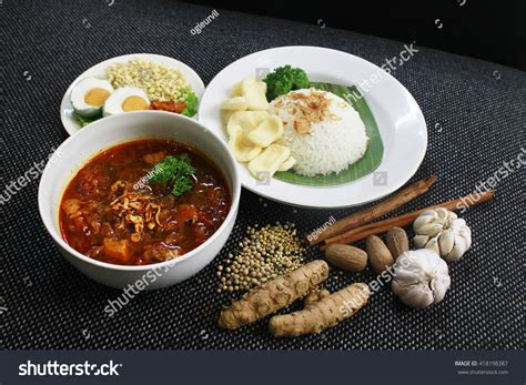 Rawon Complete Set Rawon Nasi Rawon Stock Photo 418198387 | Shutterstock