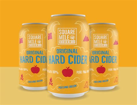 Eli Werthamer - Square Mile Cider Rebrand