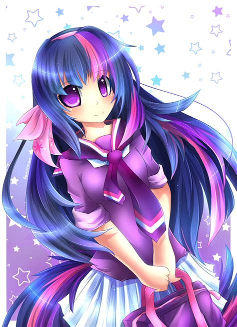 Twilight Sparkle Anime - My Little Pony Friendship is Magic Photo ...