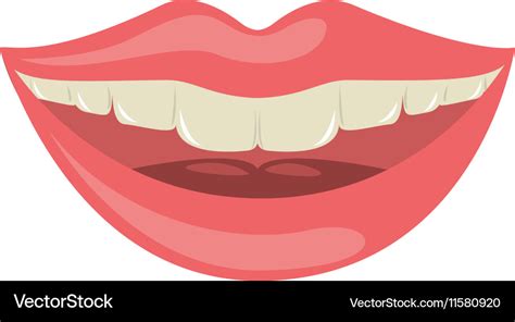 Mouth cartoon icon Royalty Free Vector Image - VectorStock