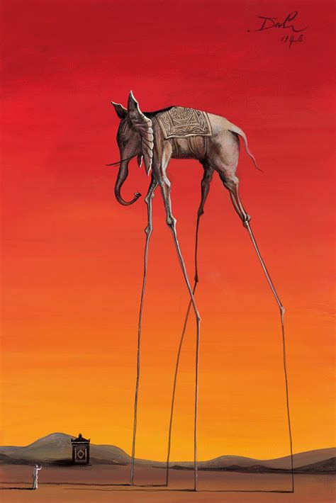 Elephant In The Style Of Salvador Dali, 1948 | John Myatt | Castle Fine ...