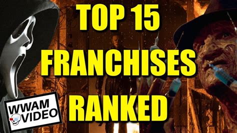 Top 15 Horror Franchises RANKED - YouTube