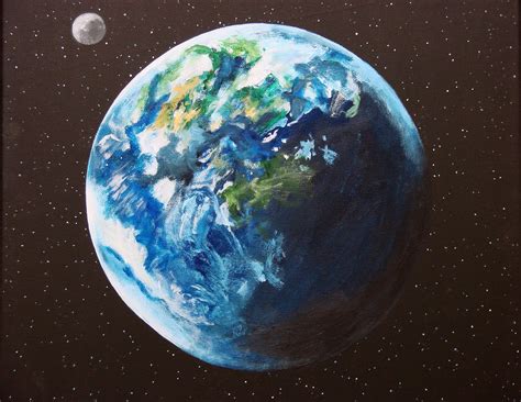 This Art To Be Yours: Planets MARS AND EARTH