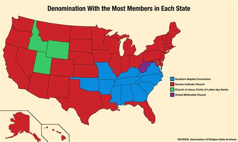 Religious Denominations in the United States – Veritas Manet