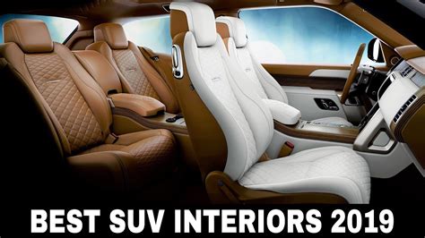 Top 10 Crossover and SUV Interiors in 2019: Exquisite Finishing and ...