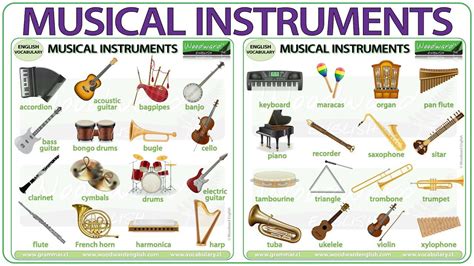 Discover the Melody: Musical Instruments in English