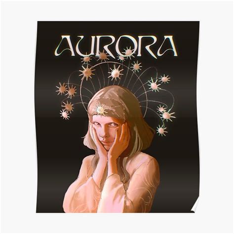 "aurora "a dangerous thing" 2" Poster for Sale by Carvifox | Redbubble