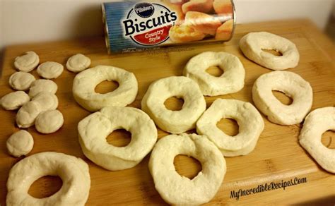 Easy Canned Biscuit Donuts! | Recipe | Biscuit donuts, Canned biscuit ...