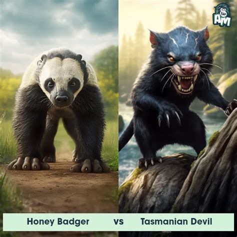 Honey Badger vs Tasmanian Devil: See Who Wins | Animal Matchup