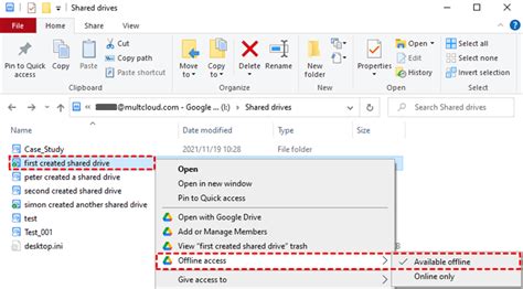 How to Add Google Shared Drive to File Explorer in Windows 11, 10, 8, 7