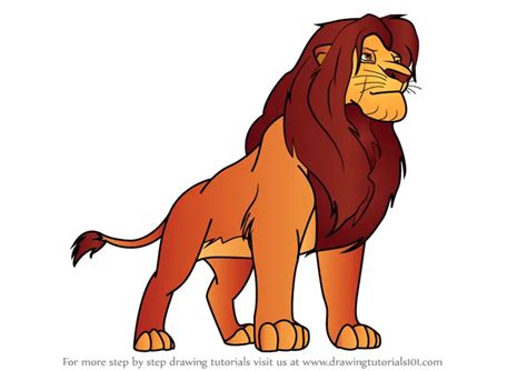 Lion King Simba Drawings