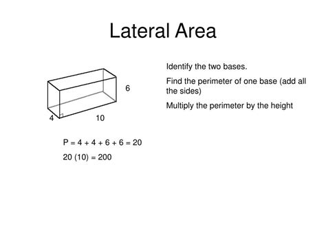 PPT - Lateral Area, Surface Area, and Volume Notes PowerPoint ...