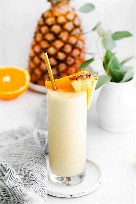 Pineapple Smoothie - Fit Foodie Finds