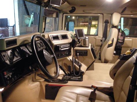 Civilian Humvee Interior