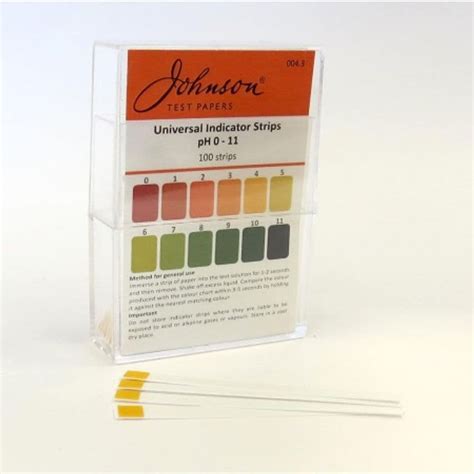 Universal Indicator Strips PH 0-14 | Zoro UK