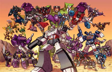 Decepticons, 80's Team Shot. PRINT