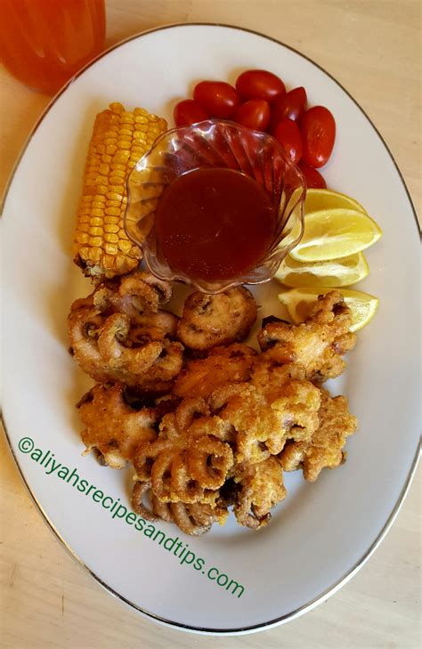 Homemade Fried Octopus - Aliyah's Recipes and Tips