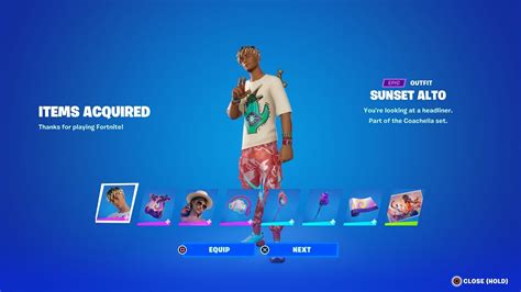 How To Get Vibing At Coachella Bundle FREE In Fortnite! (Sunset Alto ...