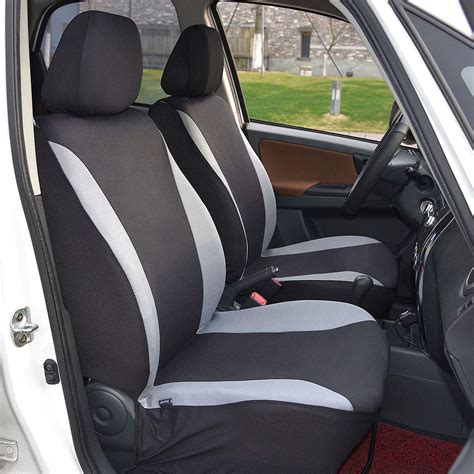 2 x Fronts Heavy Duty Black Waterproof Seat Covers/Protectors Kia ...