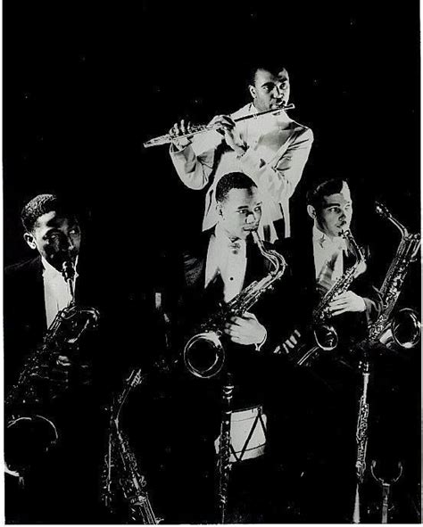 Photo made at the Cotton Club, 1934, left to right Earl Carruthers, Joe ...