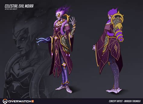 Celestial Evil Moira - Mythic Skin Concept