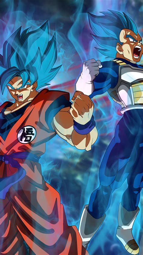 2160x3840 Goku Vegeta Dragon Ball Super 5k Sony Xperia X,XZ,Z5 Premium ...