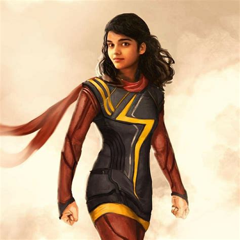 Iman Vellani as Ms. Marvel / Kamala Khan by Felipe Illa : r/marvelstudios