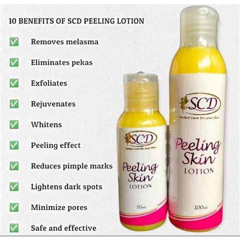 SCD PEELING SKIN LOTION ORIGINAL | Shopee Philippines