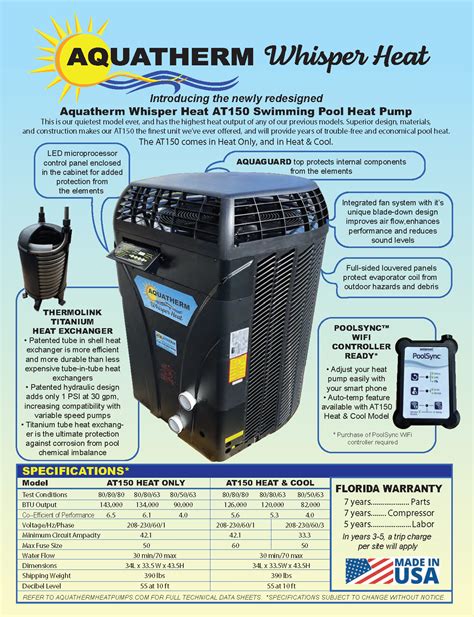 Models - Aquatherm Heat Pumps