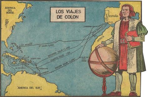 VIAJES DE CRISTÓBAL COLÓN: Rutas, Diario, Objetivos y más