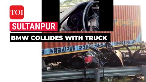 Purvanchal Expressway crash: Moments before fatal collision, video ...