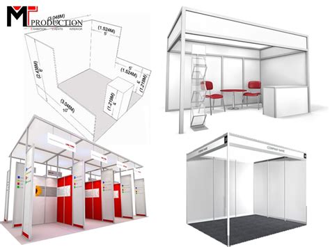 Construction of standard exhibition booths and special booths